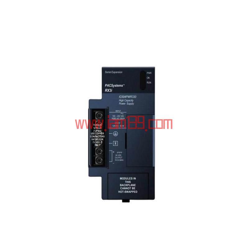 
GE IC694PWR330 电源模块，通用电气，电源，模块