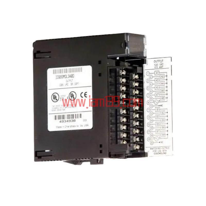 
GE IC693MDL340 AC输出模块：工业自动化高级控制解决方案
