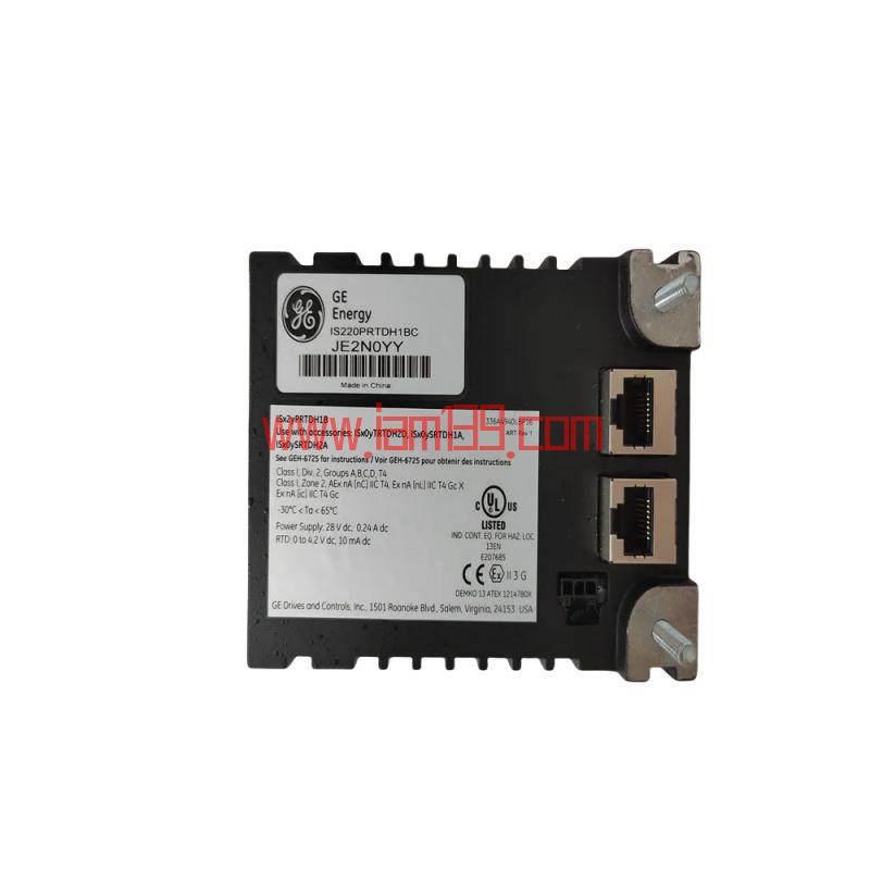 
GE IS220PRTDH1B：工业自动化高精度RTD输入模块