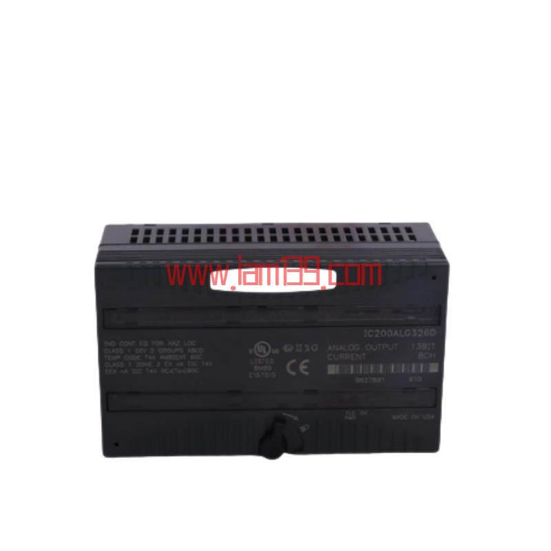 
GE IC200ALG326D模拟量输出模块 - 工业自动化中的精准控制