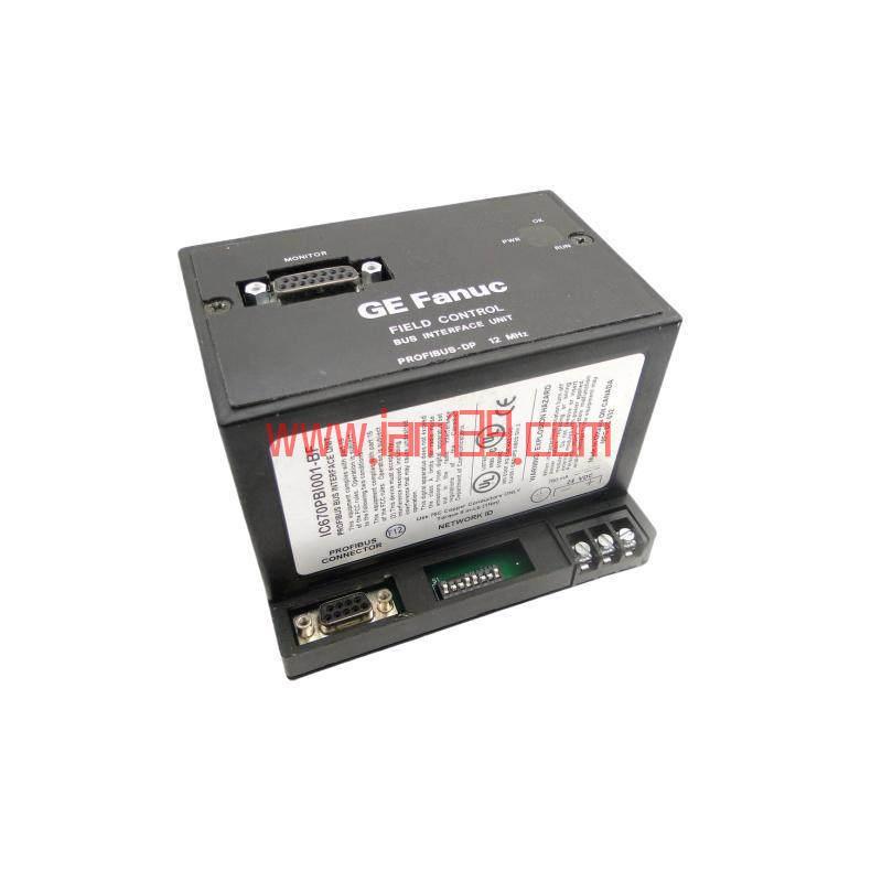 
GE Fanuc IC670PBI001 - Profibus总线接口单元，工业控制模块