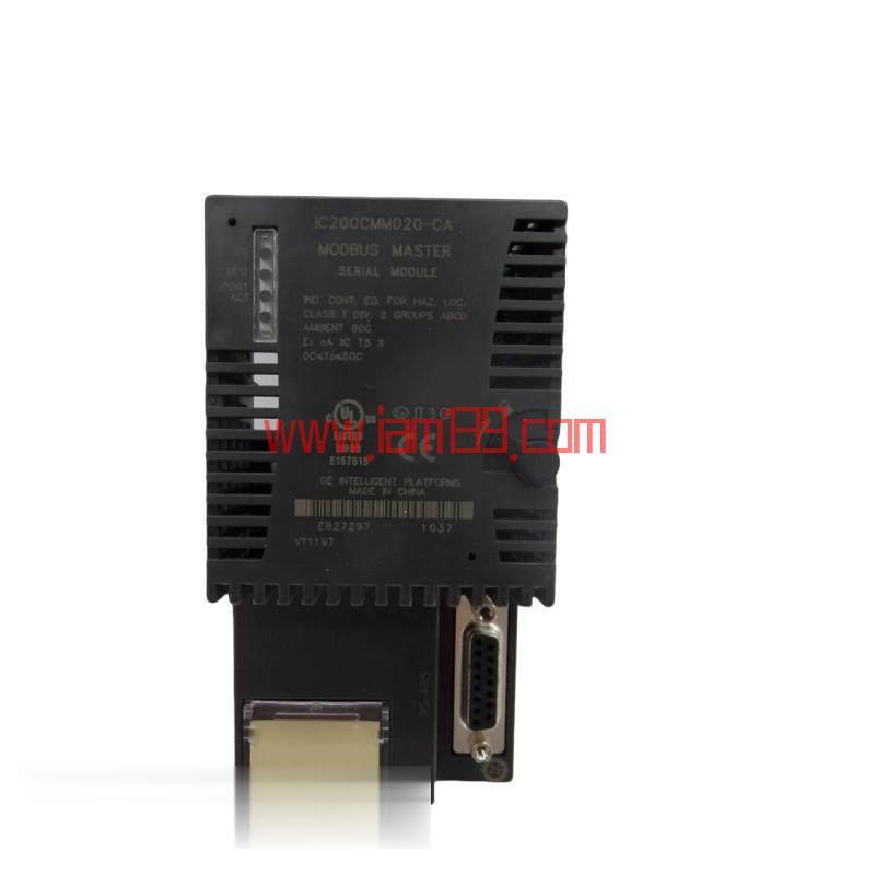 
GE IC200CMM020：工业自动化用Versamax串行通信模块