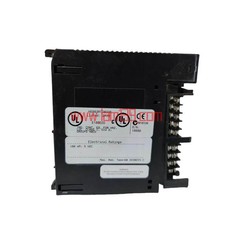 
GE HE693RTD600R: 精密输入模块，适用于工业控制解决方案