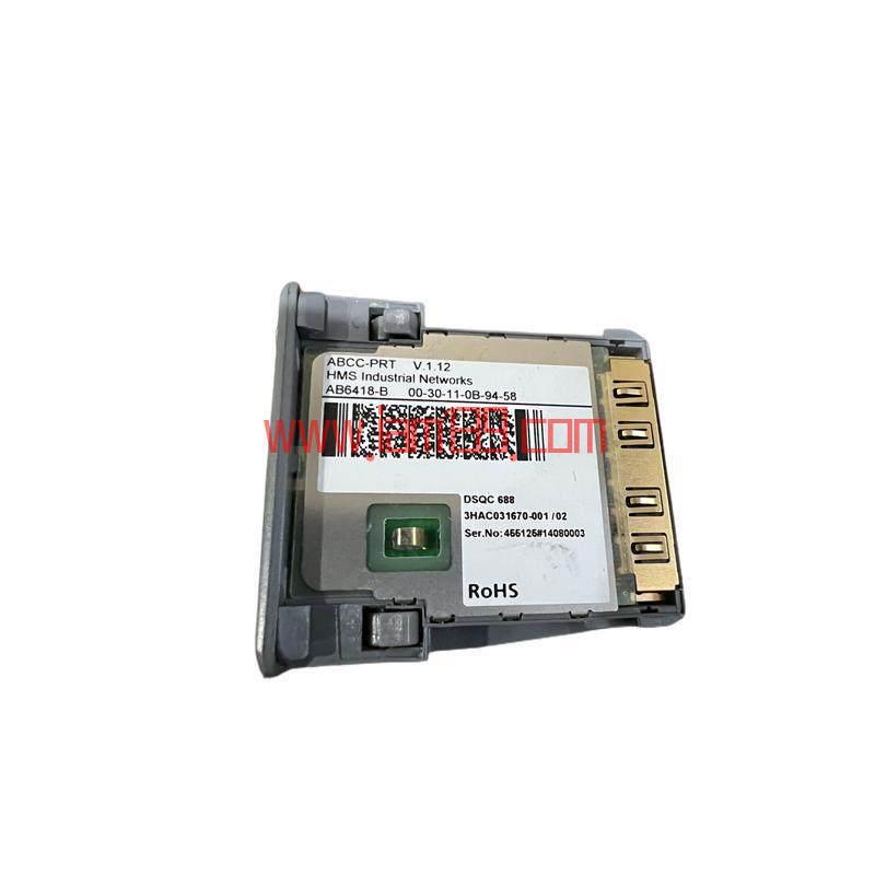 
ABB DSQC688 ProfiNet 板：高级工业控制模块