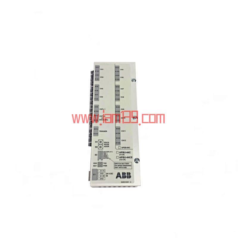 
ABB APBU-44C 64669982 - 高性能工业自动化控制模块
