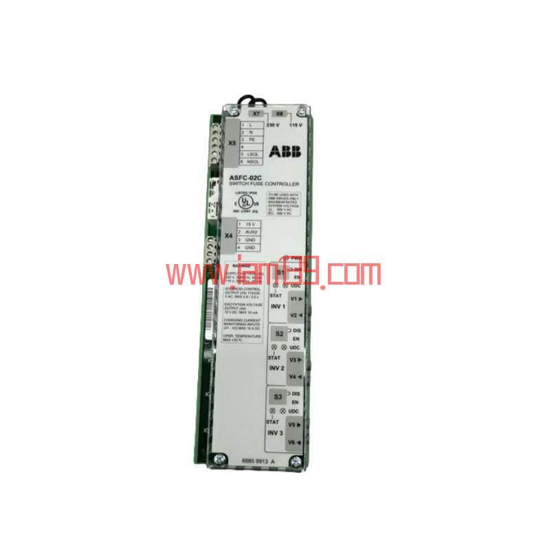 ABB ASFC-02C 熔断器开关控制器 - 工业自动化模块