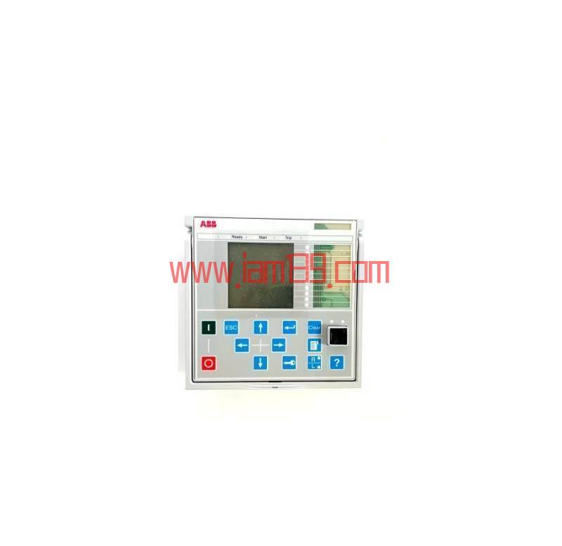 
ABB DIS0012: 大型IEC铝合金前面板HMI模块