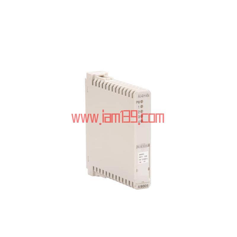 
ABB AI930S模拟量输入模块 3KDE175511L9300：工业自动化领域的高精度与可靠性之选