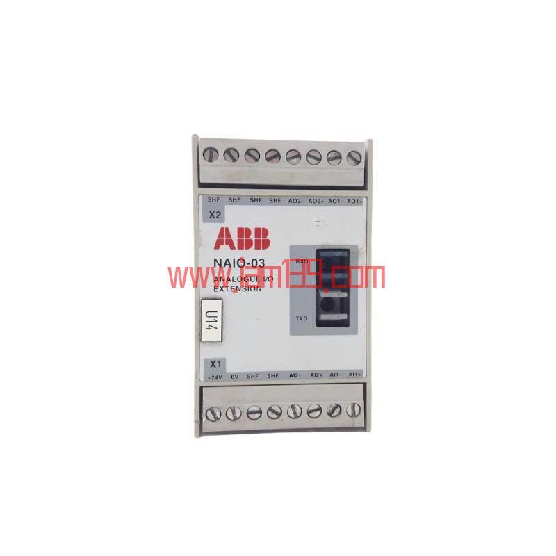 
ABB NAIO-03F 连接模块：工业自动化先进I/O扩展解决方案