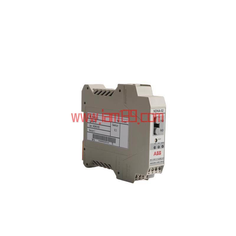 
ABB NDNA-02：DeviceNet适配器套件，实现无缝工业网络连接