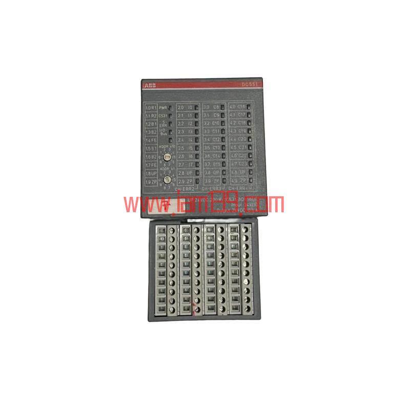 
ABB DC551-CS31: AC500 PLC工业通信模块