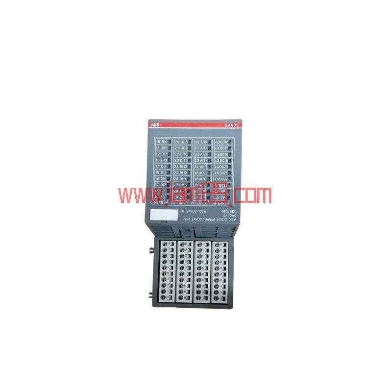 
ABB DA501 1SAP250700R0001：工业自动化精密数字模拟I/O模块