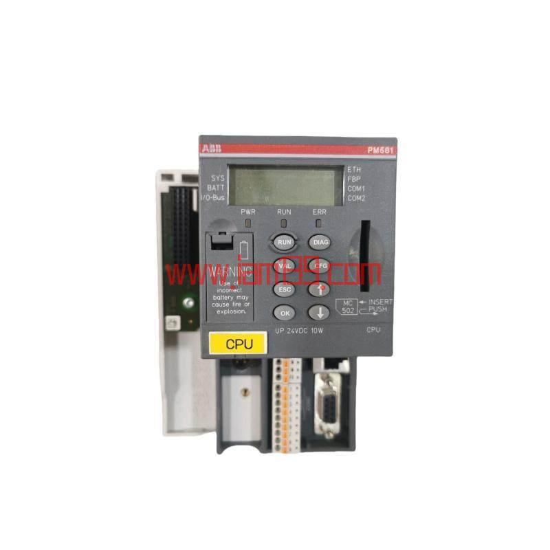
ABB PM581-ETH C1 高性能PLC电源模块