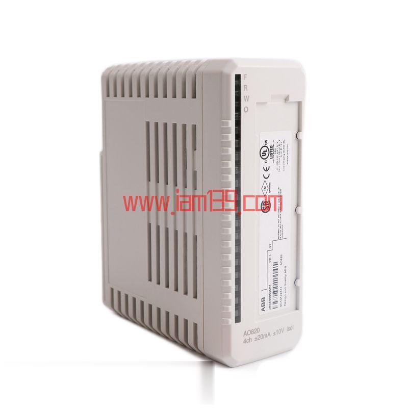 
ABB AI610 3BHT300000R1 模拟量输入 32通道 12位 精密工业控制模块