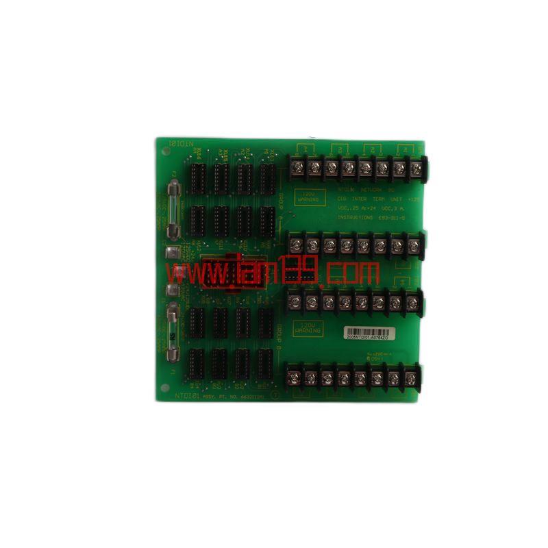 
ABB TU837V1 Extended MTU 250V 带熔断器：高性能PLC模块