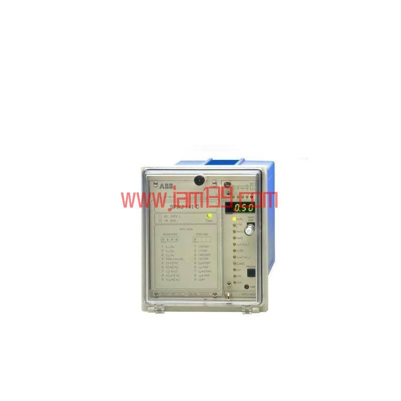 
ABB SPAJ141C - 高级组合过电流和接地故障继电器，工业控制解决方案