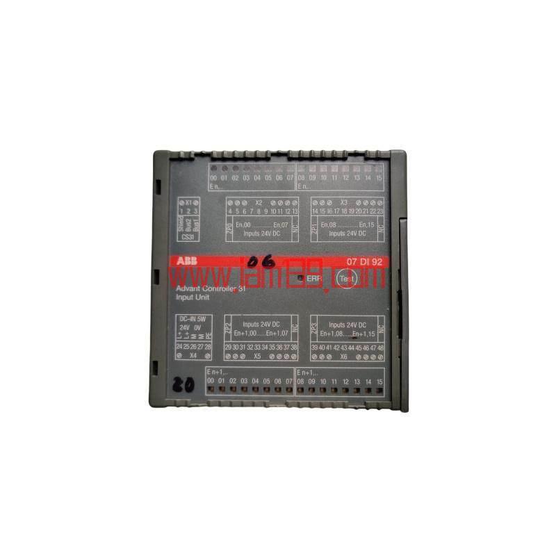 
ABB 07DI92 数字输入/输出控制器