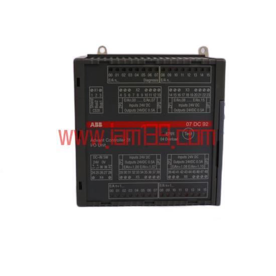 
ABB 3BHE006805R0001 新型：先进工业控制模块