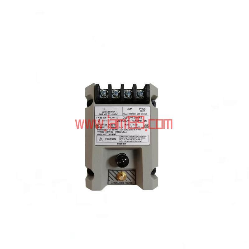 Bently Nevada 990-05-XX-01-00 MOD:165335-01 振动变送器