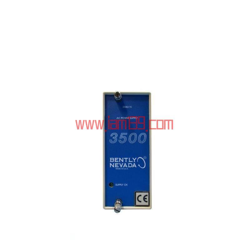 
Bentley Nevada 3500/15-05-00 电源 - 可靠的工业控制解决方案