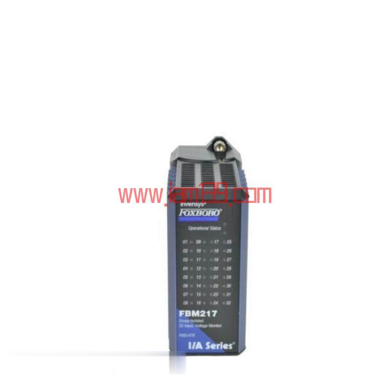 
FOXBORO FBM217 P0914TR - 隔离式32通道输入I/A系列控制模块