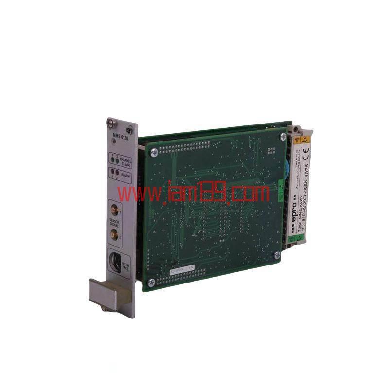 
艾默生Epro MMS6120双通道轴承振动监测仪 - 工业控制系统的高级解决方案