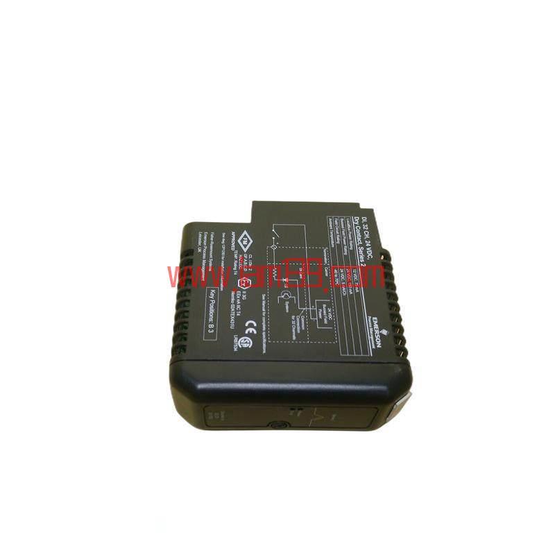 
爱默生 KJ3203X1-BA1 干接点卡 - 工业自动化精密控制模块