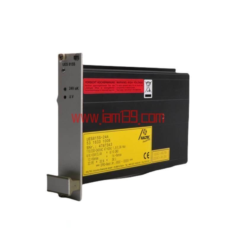 
EPRO UES815S-24A电源供应器：高效能、模块化电源解决方案