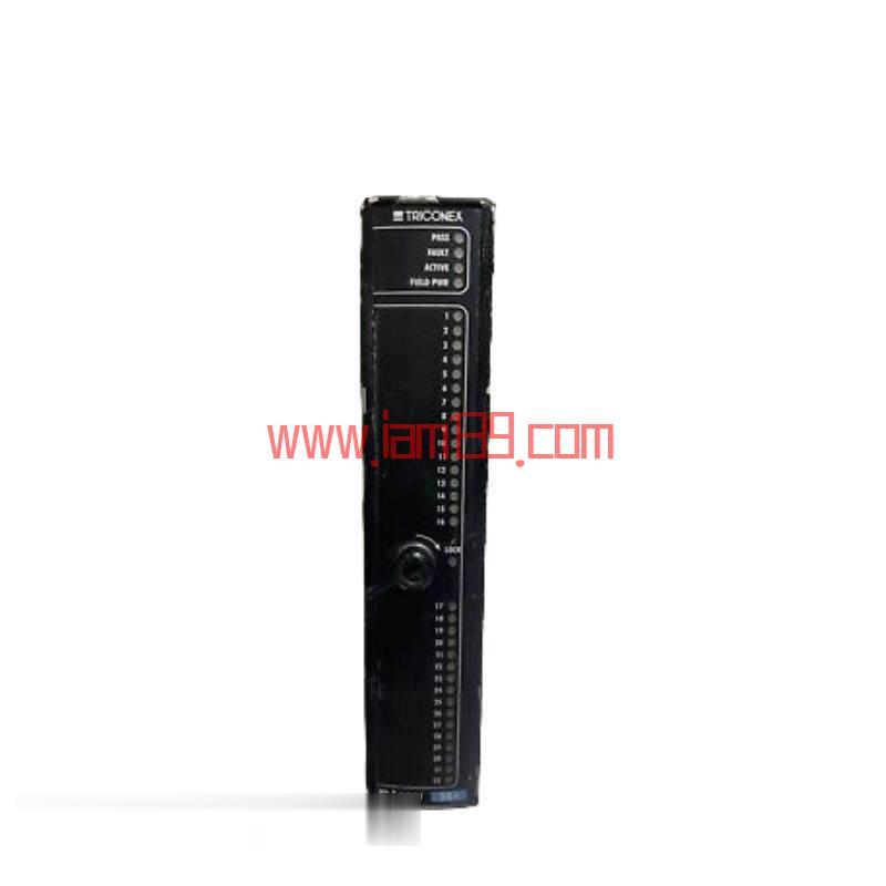 
Triconex DI3301 - 工业数字输入模块，为可靠自动化解决方案而生