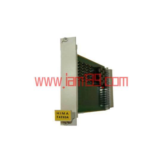 
HIMA F4203A 二极管预置单元卡 - 14倍折叠，先进控制模块