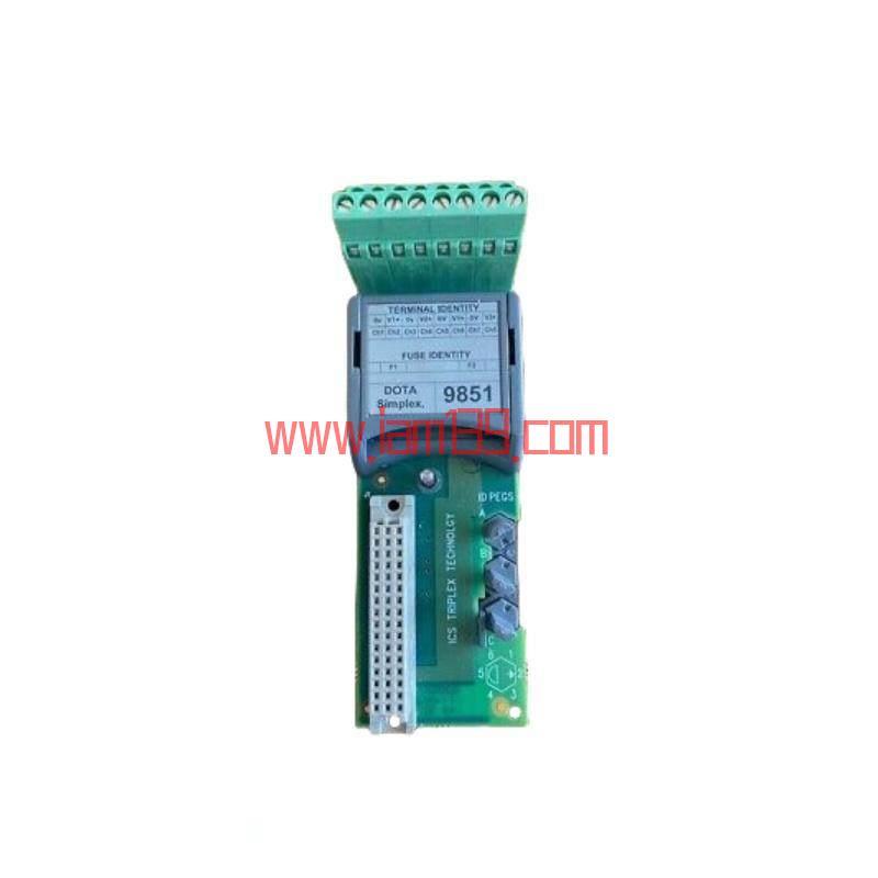 
ICS TRIPLEX T9851 模拟量输出模块，高精度控制解决方案